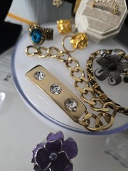 Nice Versatile Mixed metals materials Gold/Silver tone Lot Jewelry some Signed