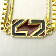 Lanvin Vintage Double Chain Necklace, Classic Necklace, with Tag