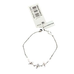 $75 Eliot Danori Bracelet Precious Metal Plating Cubic Zirconi 8” Length Adjust
