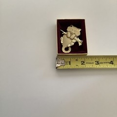 Adorable Cat On Branch Brooch