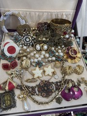 Vintage Estate Costume Jewelry Lot! AVON, MONET and more!