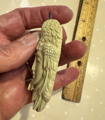 2007 Sajen Offerings Native American Princess Eagle Headdress Pendant Ornament