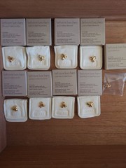 Vintage Avon Love Charm Birthstone Lot of 9 NIB New Old Stock 1980s