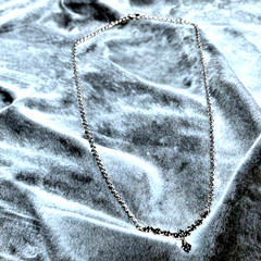 Sterling Silver Sapphire Y-Drop Necklace 12 gems 6.55 grams 17″ One of a Kind