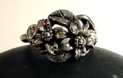 Vintage Avon Ring Lot of 6 from the 70’s 80’s Various Adjustable Sizes see photo