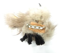 1950’s Real Mink Fur Cat Brooch Vintage