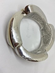 YAACOV HELLER STERLING SILVER VERMEIL ARTFORM BANGLE BRACELET 74 grams