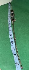 Rare 1950s Selro Selini Dragon Egg Parure Necklace,Earrings,Bracelet Rhinestone