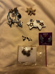 63 Pair Of Vintage Earrings. For A Complete List Contact Me