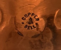Vintage Copper Bell Trading Post Unisex Thunderbird Power Symbol Necklace 29”