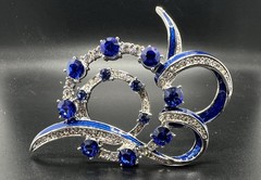 Camrose & Kross Jacqueline Bouvier Kennedy Jewelry Brooch Reproduction COA