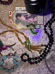 Julianas Art Deco Garnets Kramer Weiss Glowers Vtg SETS Rhinestone Jewelry Lot