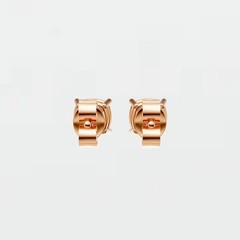 1.30 CTW Cushion Lab Grown Diamond Prong Basket Setting Solitaire Stud Earrings