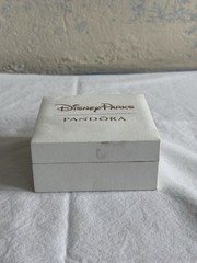 Authentic Pandora Disney Parks Moments Sliding Bracelet Silver Blue Pave Charms