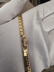 Vintage Monet Goldtone Necklace 26 In Signed