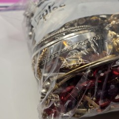 Bag Old Unsearched Jewelry Lot Vintage Estate Find Junk Drawer Aprox 4lb
