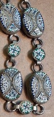 VTG/Antique 5 Micromosaic Italian Bracelets Tesserae Millefiori Glass Inlay
