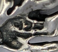 Vintage 925 Sterling Silver Little Girl Child Rag Doll Pigtails Dress Charm 1.1g