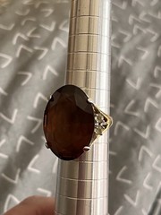 18 Kt GE Gold Electroplated Ring Size