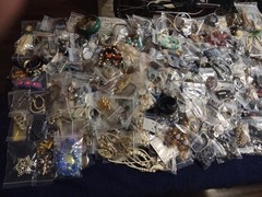~ Huge Vintage to Modern Costume Jewelry Lot – 100’s of Pieces! ~