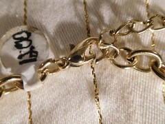 Vintage Very Colorful Glass/Rhine Chocker w/Adjustable Length Necklace ~ 21 inch