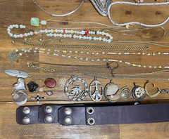 Vintage Modern Costume 69 Pieces Jewelry Lot Name Brand Necklace Earrings