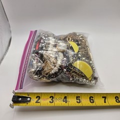 Bag Old Unsearched Jewelry Lot Vintage Estate Find Junk Drawer Aprox 4lb