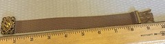 Victorian Revival Mesh Slide Tassel Fringe Bracelet Adjustable Clasp Fits All