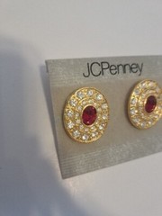 Vintage JC Penny Pierced Stud earrings