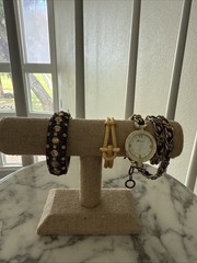 Lot Of Three 2 Bracelet/1 Rope Watch