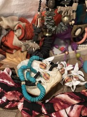 “Wordly Girlie” – Jewelry Assortment – Many Textures, Colors, & Treasures