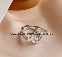 Sally’s Quality 100% Copper Scarf Ring Circle Buckles Brooch For Silk Scarves