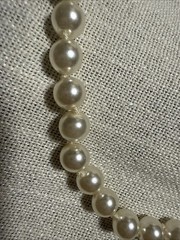 #4 Vintage Faux Pearl Choker Necklace Single Strand Classic Wedding Jewelry