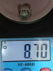 925 Sterling Silver Pharaoh Ring, Antique Beetle Free Size, Egyptian Silver Ring