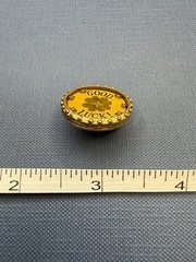 maximal art lucky clover pin