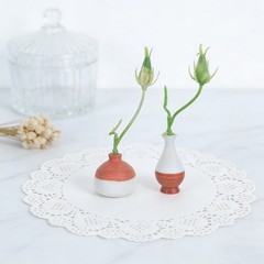 2 Pcs Simulated Lotus Bonsai Flower Vase Flowers Decorations Artificial