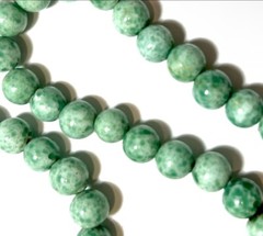 VTG CHINESE EXPORT VICTORIA IMARI STONE Hand Knotted Sterling Silver NECKLACE