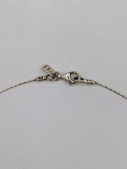 PZ Israel Vtg Gold Plated Sterling Nuggets Long Oval Box Chain 925 Necklace