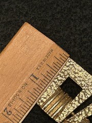 Vintage Mimi D Ni Gold Necklace Cleopatra Style Runway Bold Chunky Unique