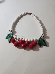 Flying Colors Cherry Necklace with original box from Nordstrom