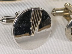 Vintage Lot Mixed Unmatched Cuff Links Swank Anson Gold Tone Silver Tone 10 Pc