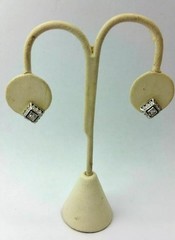 Art Deco Vintage Lab Created Diamond Woman’s Special Antique White Gold Finish
