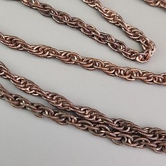Vintage Copper Bell Kachina Pendant Necklace 29″ Large Round 2 5/8″
