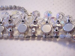 JULIANA Verified DANGLING Crystals & RHINESTONES Necklace PERFECT For The BRIDE