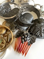 Vintage Junk Drawer Lot With Sterling Silver And Gold Fill Jewelry