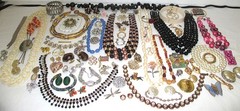 80 Piece Jewelry lot Vintage Many Signed Pieces