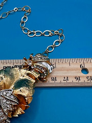 Kelley Hollis Necklace Vtg Restored Piece to Modern Style One Of A Kind Handmade