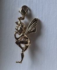 6 Vintage Kirks Folly Fairy Angels Charms Retired NIB Full Set