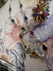Multicolor Vintage Jewelry Set