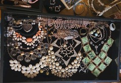 Huge Jewelry Lot Vintage to Modern All Wearable 100+ Pieces Avon, Monet, 925